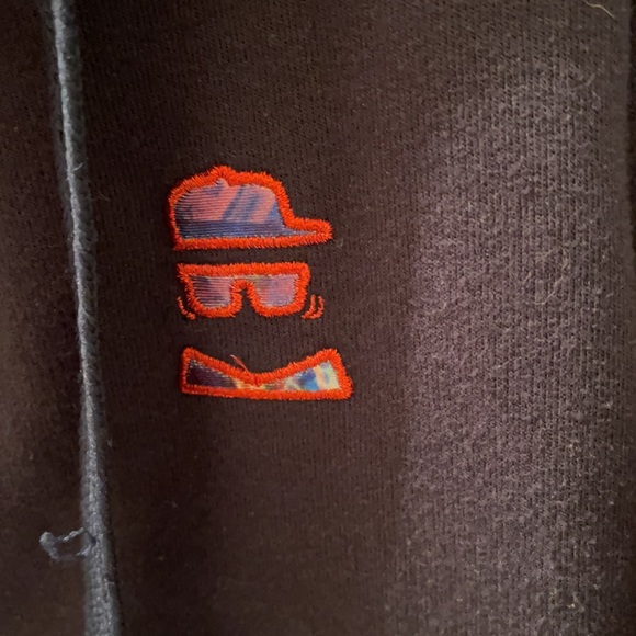 - Jumbie Art reversible jacket size small EUC hoodie unisex - Picture 8 of 10